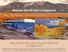 Tablet Screenshot of mountainviewutah.com